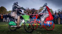Bikes 'not for jousting,' says Lime after duel video — BBC Business, Zurich Business news
