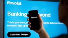 Revolut outage hits 'multiple services' as thousands of users report app issues — BBC Technology, Zurich Technology news