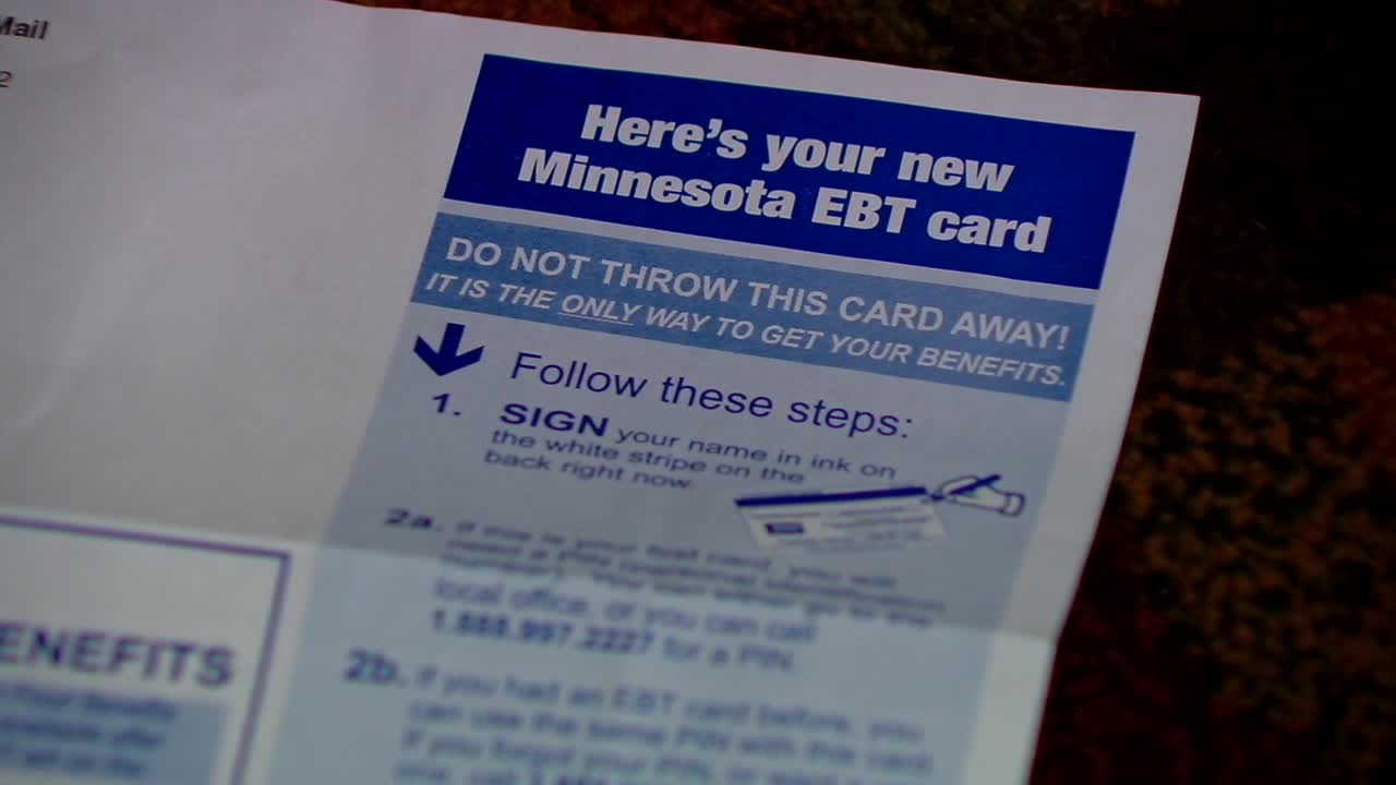 Wisconsin family possibly sent Minnesota food assistance card — KSTP 5 — Gopher, Zurich Sports news